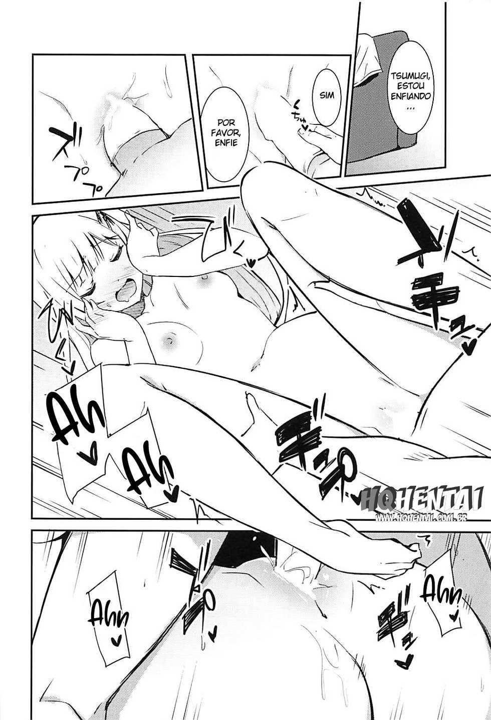 (COMIC1☆13) [Sekine (Sekine Hajime)] Tsumugi theater! (THE IDOLM@STER MILLION LIVE!) [Portuguese-BR] [HQHentai.com.br] - Page 15