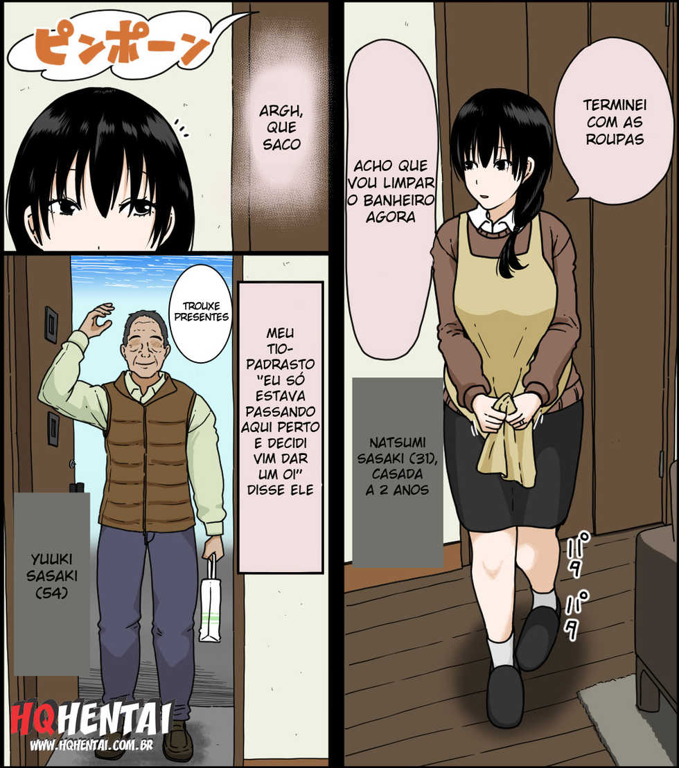 [Iris art (Toda Hisaya)] Sasaki Natsumi no Shikyuu ga Ochita Hi [Portuguese-BR] [HQHentai.com.br] - Page 2