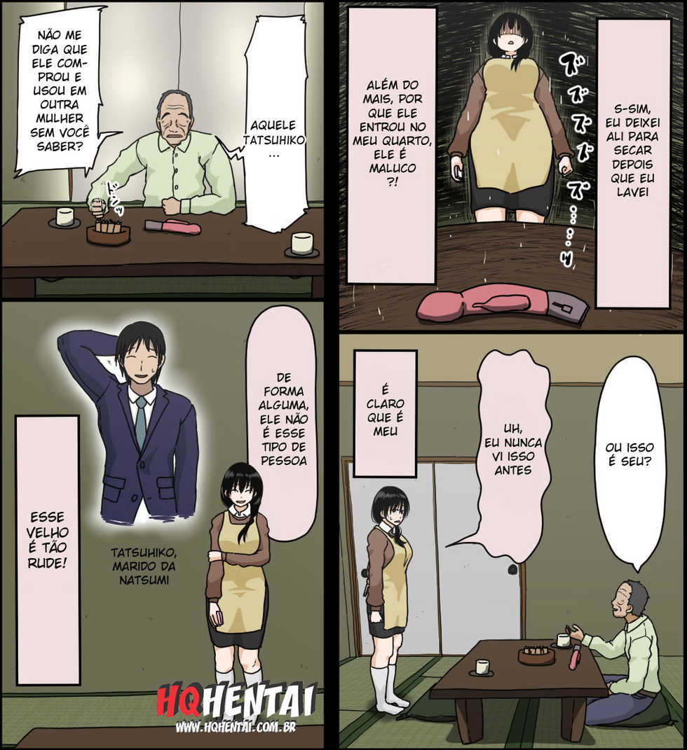 [Iris art (Toda Hisaya)] Sasaki Natsumi no Shikyuu ga Ochita Hi [Portuguese-BR] [HQHentai.com.br] - Page 4