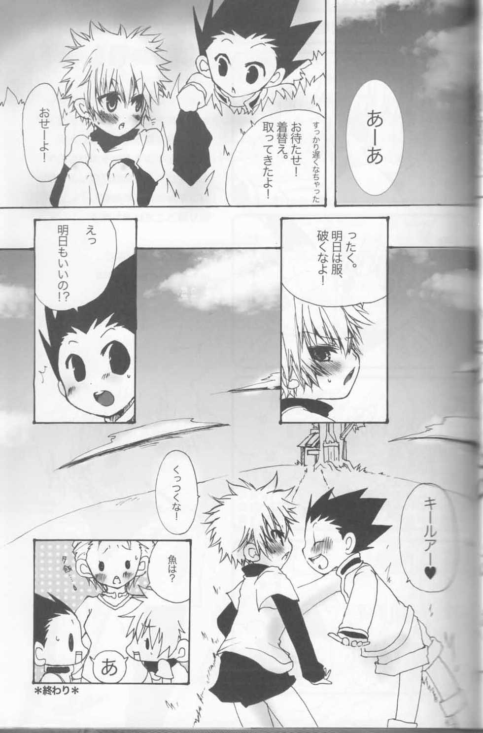 (C75) [MiUMiU, Monochrome (amin, Mitsuno)] DAMON3 (Hunter x Hunter) - Page 16