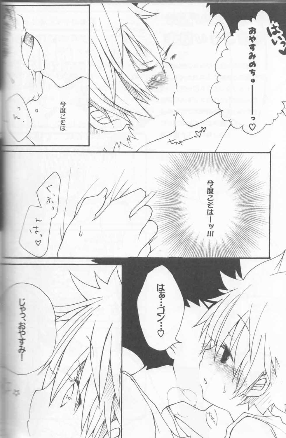 (C75) [MiUMiU, Monochrome (amin, Mitsuno)] DAMON3 (Hunter x Hunter) - Page 19