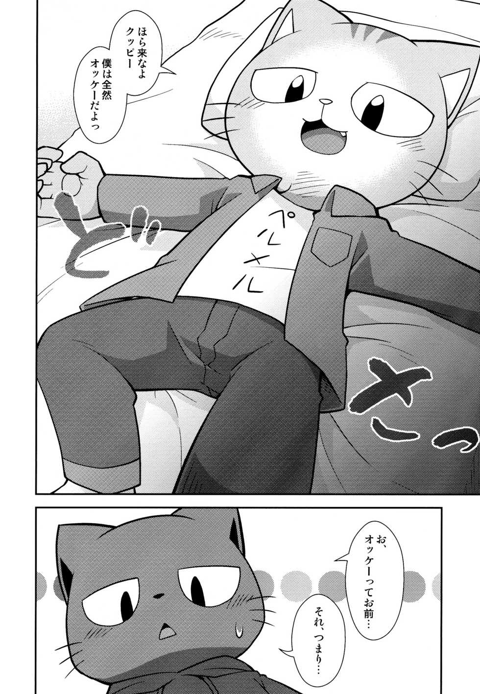 (Kemoket 7) [PELL-MELL WORKS (Kougami)] SCANDAL (Hataraku Onii-san!) - Page 14