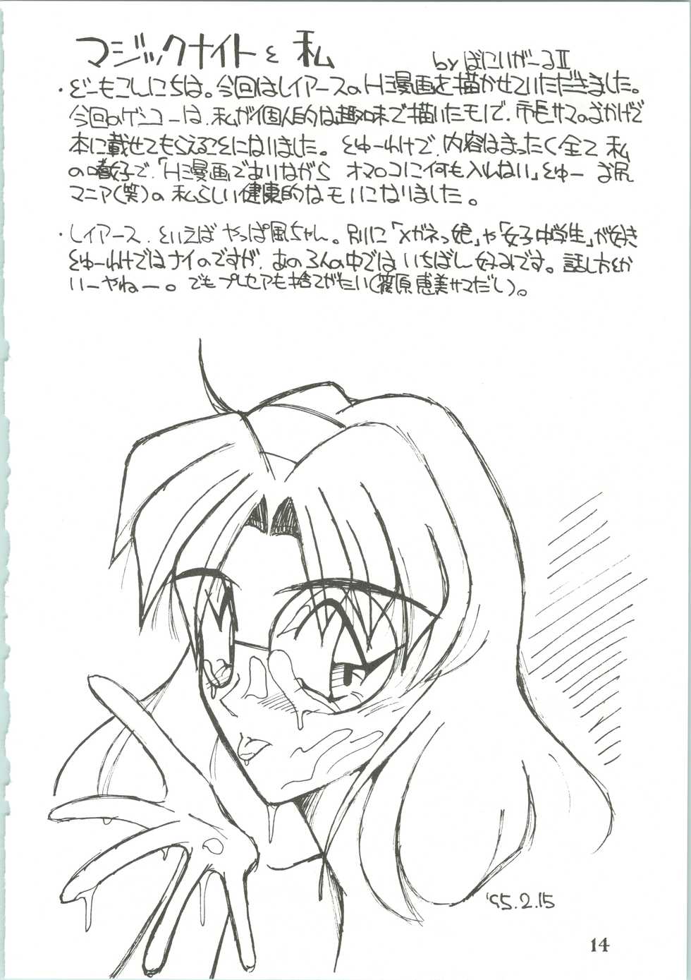 (CR17) [Ayashige Dan (Various)] Majokko Knight 3 (Magic Knight Rayearth) - Page 16