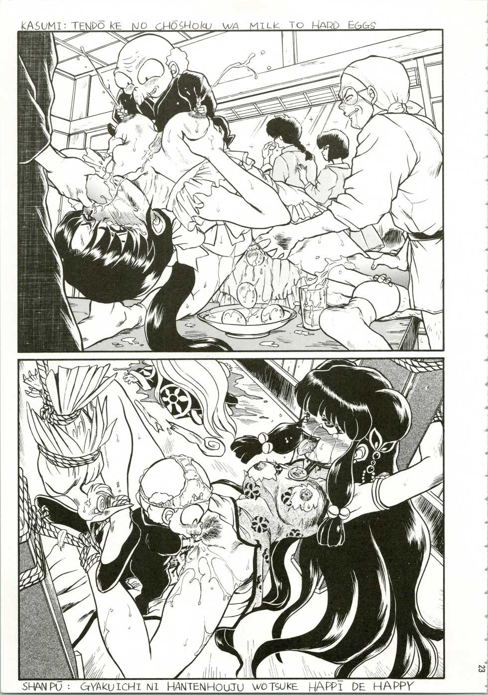 (C53) [RAT TAIL (IRIE YAMAZAKI)] IRIE FILE RED (Ranma 1/2, Romeo's Blue Skies) - Page 23