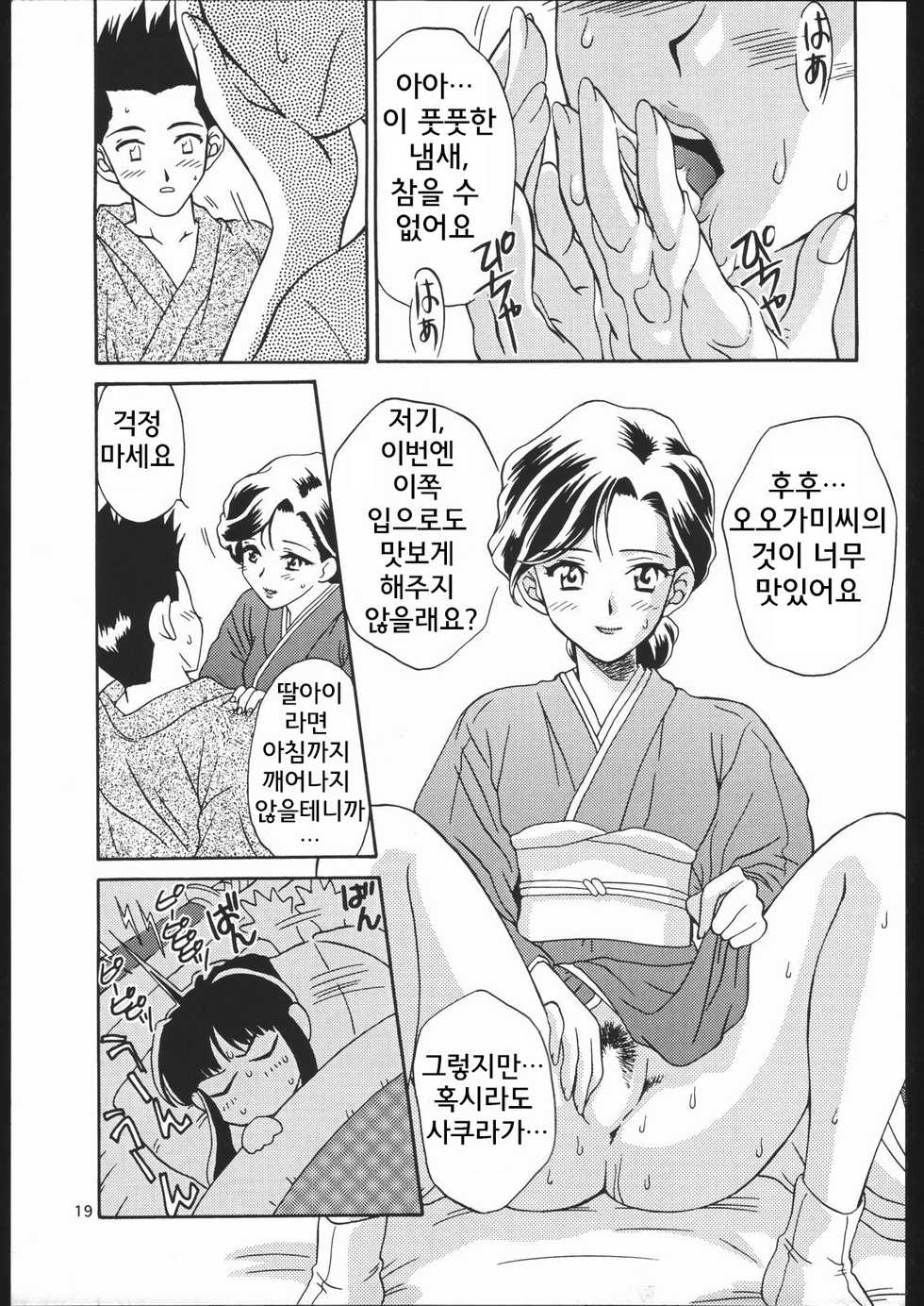 (C57) [U.R.C (Momoya Show-Neko)] Mama to Asobou! - Play With Mother! (Sakura Taisen) [Korean] [Powear] - Page 18