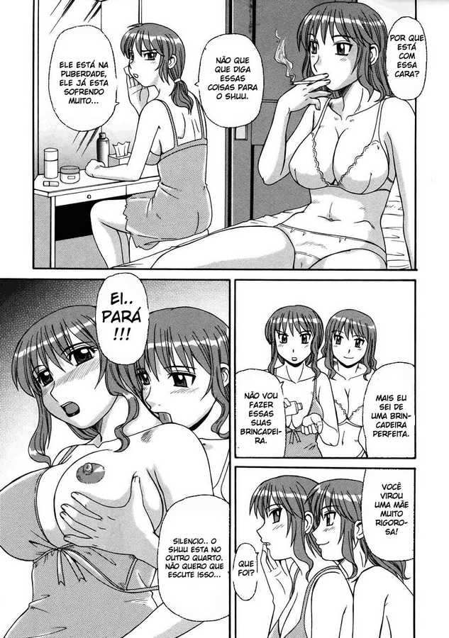 [Morris] Ayashii Haha to Midara na Oba - Glamorous Mother and Indecent Aunt Ch. 1-3 [Portuguese-BR] - Page 5