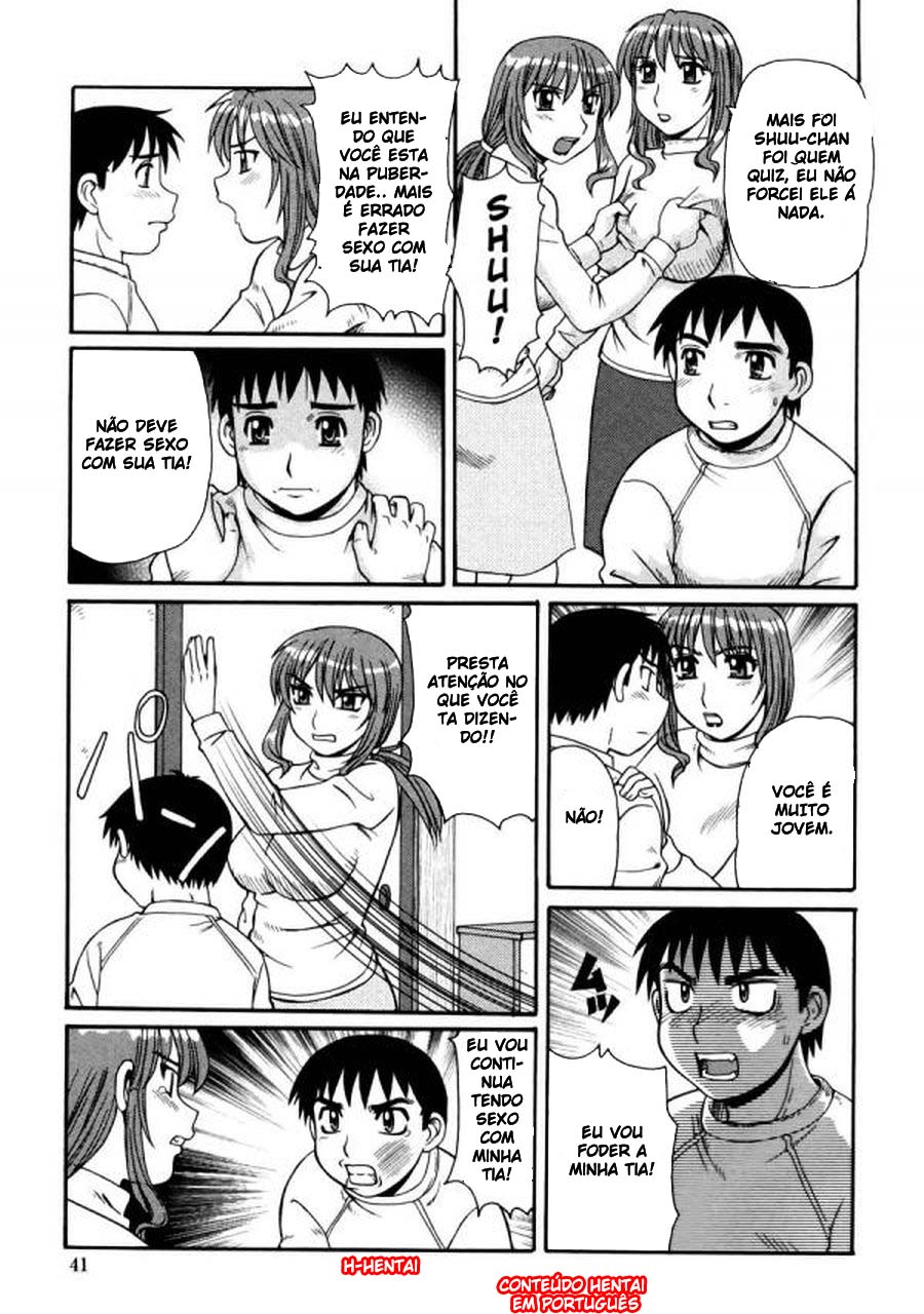 [Morris] Ayashii Haha to Midara na Oba - Glamorous Mother and Indecent Aunt Ch. 1-3 [Portuguese-BR] - Page 35