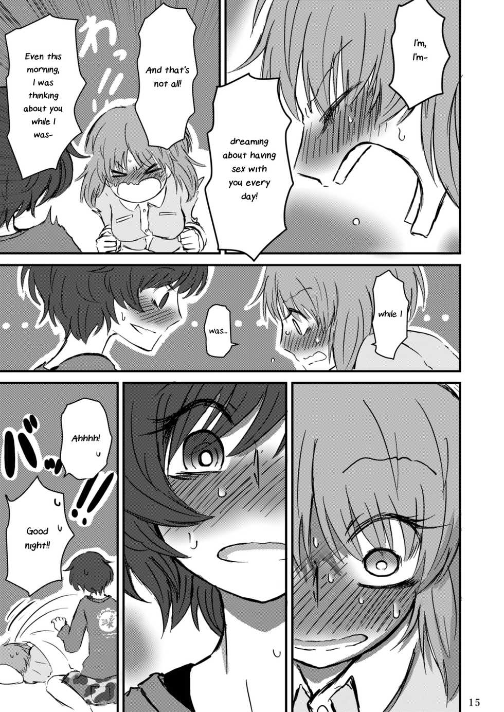 [Ooarai Nourakudou (Noumen)] Fukiyoseru Hakou wa Itsumo Onaji | The Roiling Waves Remain The Same (Girls und Panzer) [English] [Yuri-ism] [Digital] - Page 17