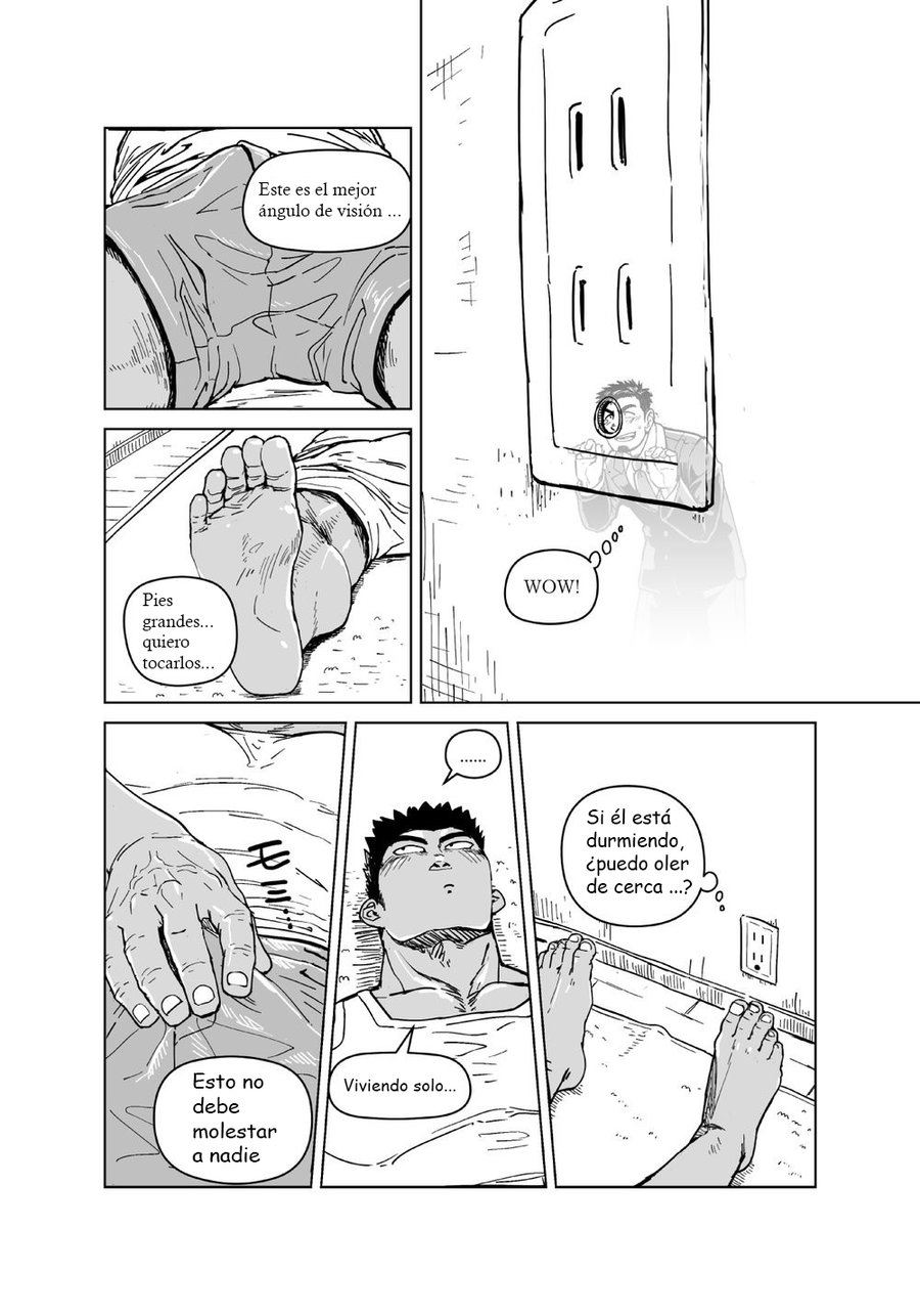 [Gakuranman (Chijimetaro)] Kobito Shachou wa Oogata Shinjin no Omocha - The Tiny President (Ending B) [Spanish] [Digital] - Page 5