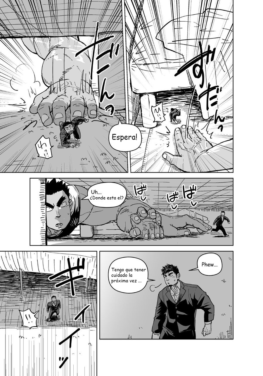 [Gakuranman (Chijimetaro)] Kobito Shachou wa Oogata Shinjin no Omocha - The Tiny President (Ending B) [Spanish] [Digital] - Page 14