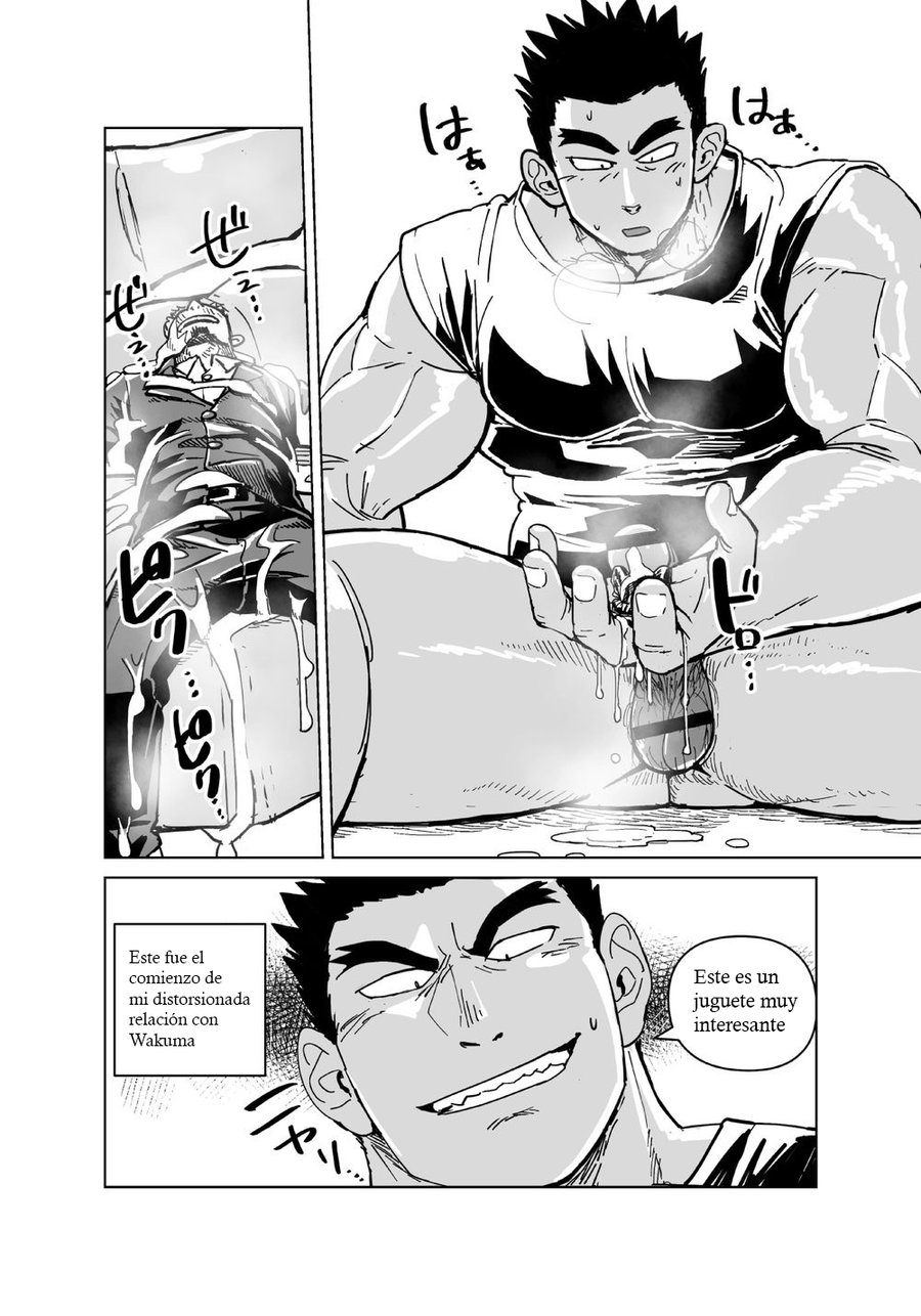 [Gakuranman (Chijimetaro)] Kobito Shachou wa Oogata Shinjin no Omocha - The Tiny President (Ending B) [Spanish] [Digital] - Page 27