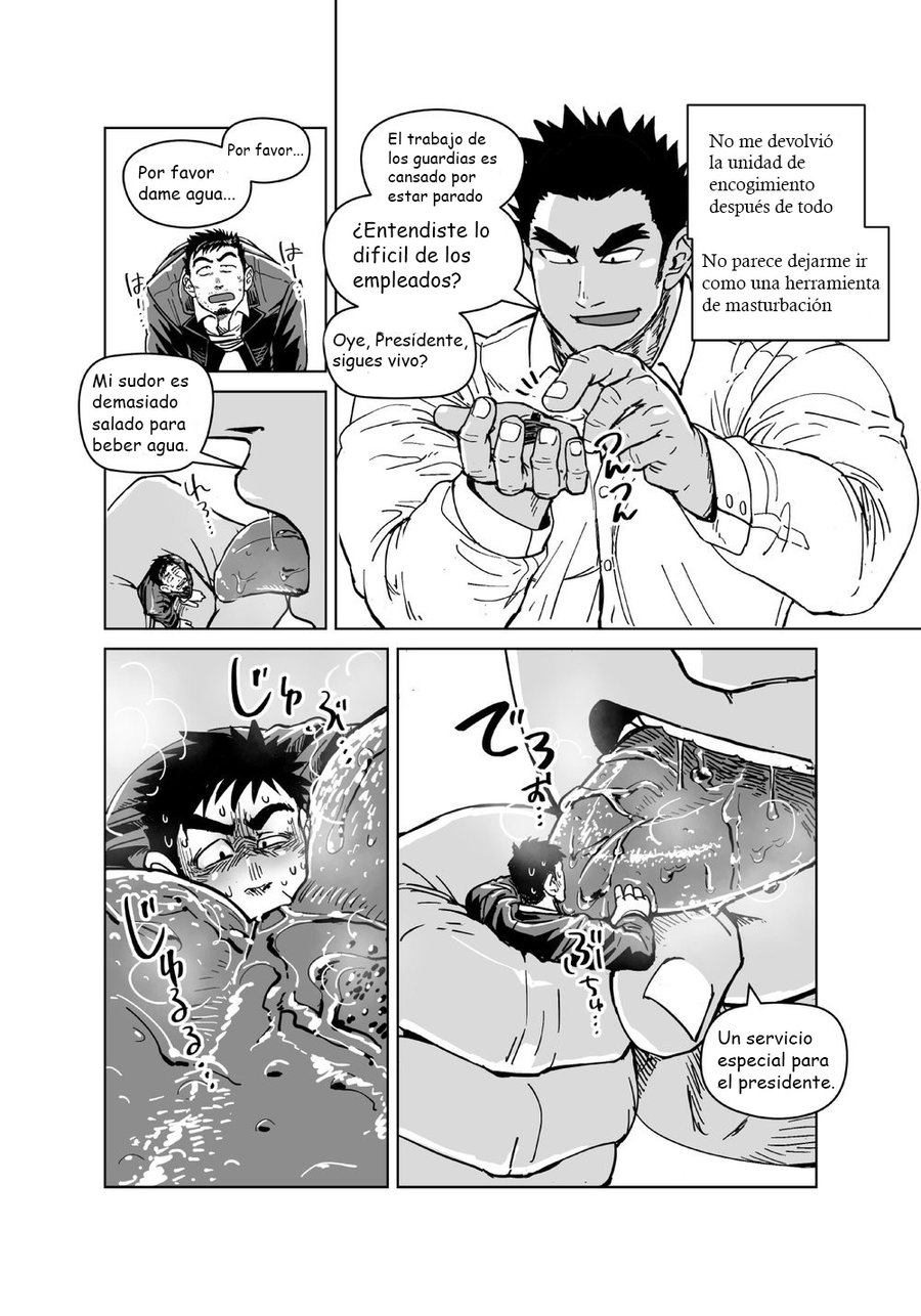 [Gakuranman (Chijimetaro)] Kobito Shachou wa Oogata Shinjin no Omocha - The Tiny President (Ending B) [Spanish] [Digital] - Page 29