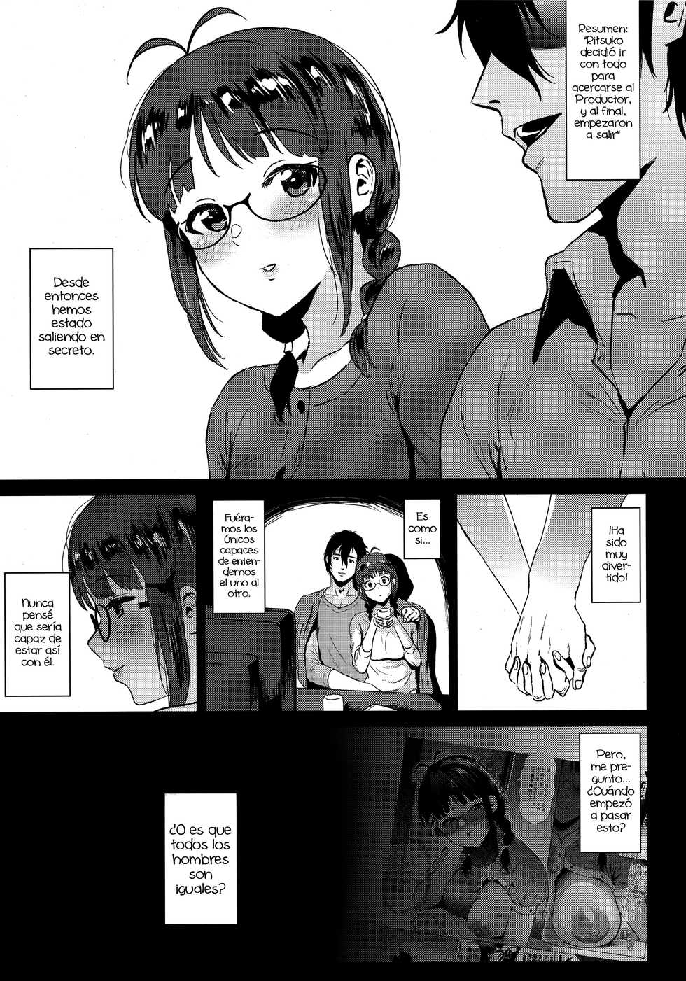 (C95) [Amarini Senpaku! (Yokkora)] Ritsuko wa Kozukuri ga Shitai after (THE iDOLM@STER) [Spanish] [UH12] - Page 2