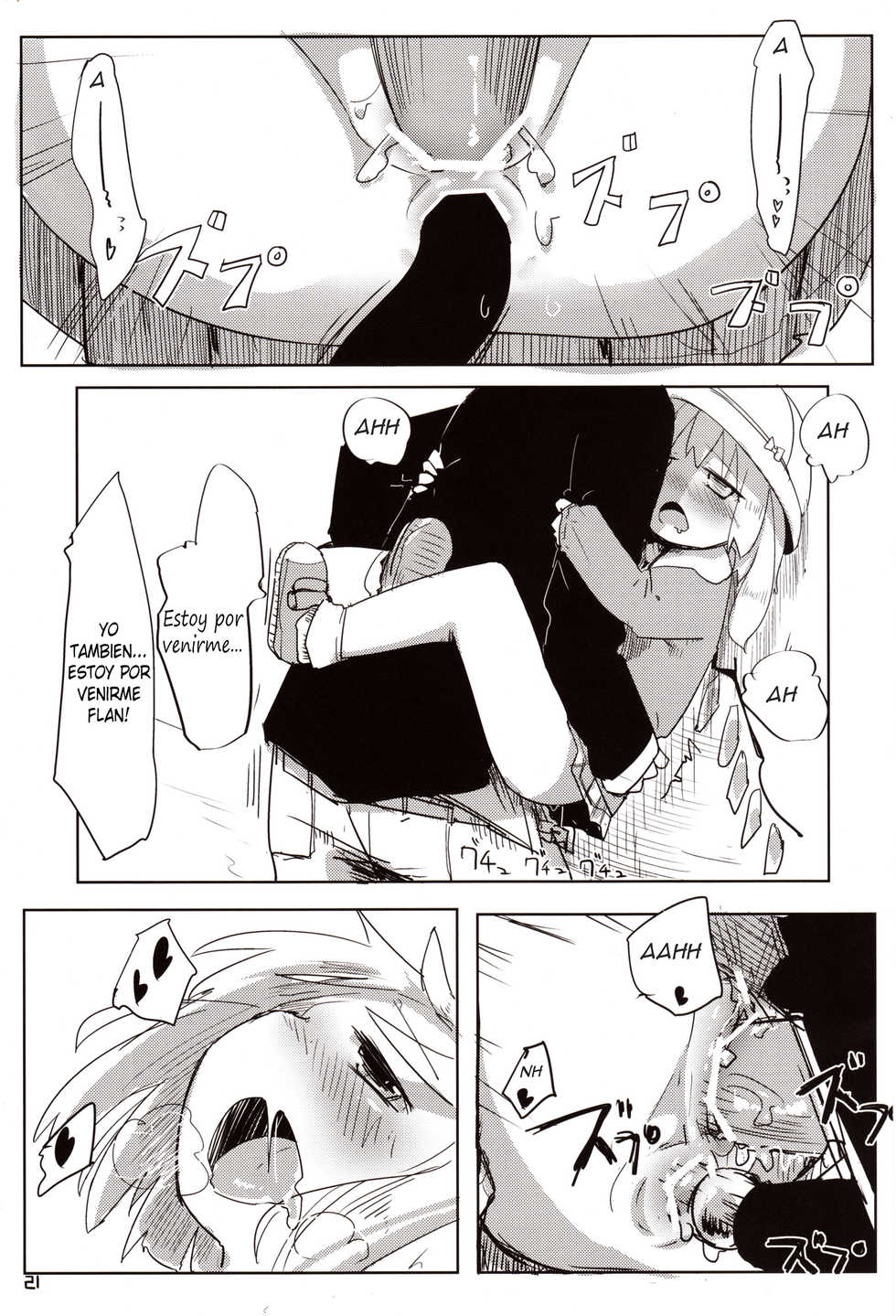 (Reitaisai 10) [Imoutogensouzitiku (Tsukumizu Yuu)] 04.1 Enjifuku Flan-chan to H (Touhou Project) [Spanish] - Page 22