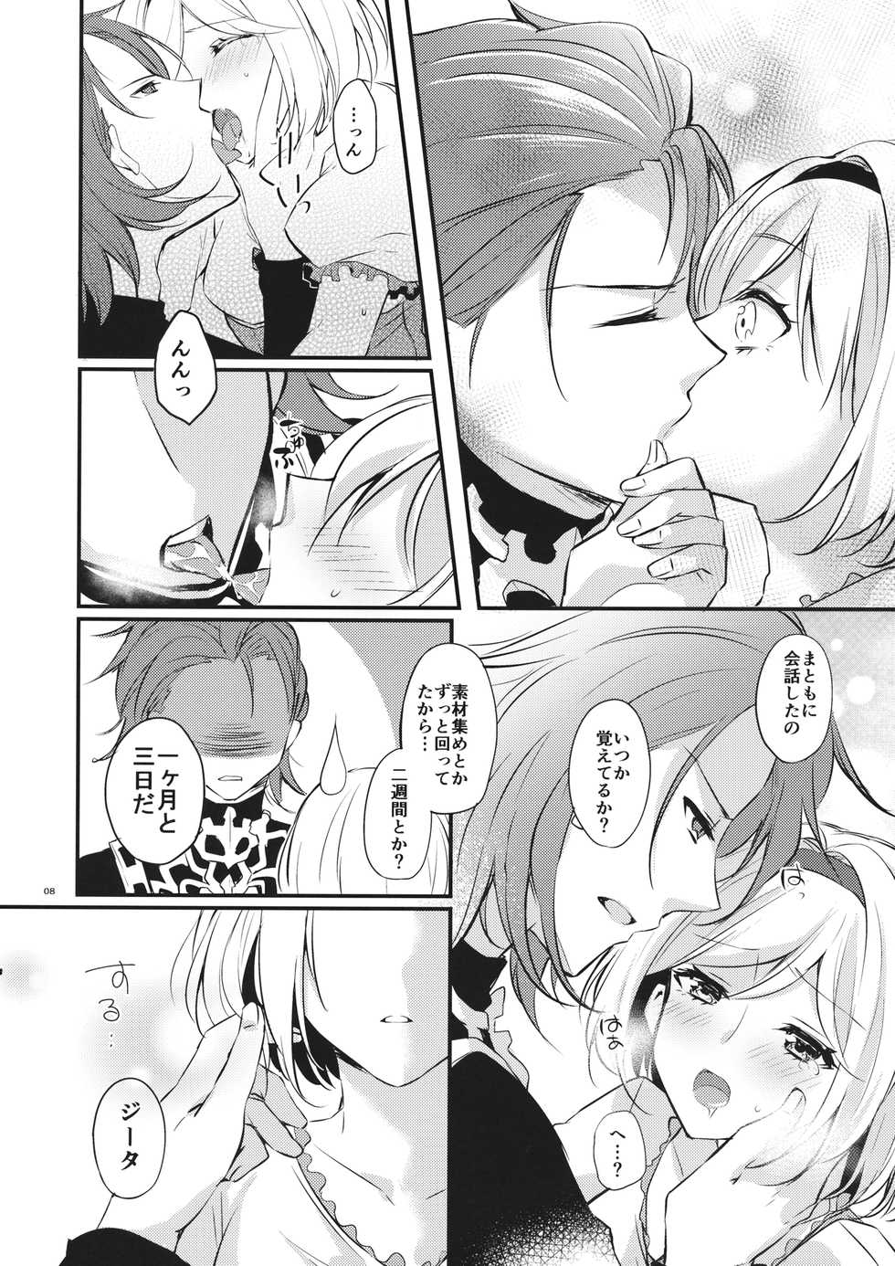 (CT31) [FL-clover, (Tenma Haruka)] Toaru Ichinichi no Danchou to (Granblue Fantasy) - Page 7
