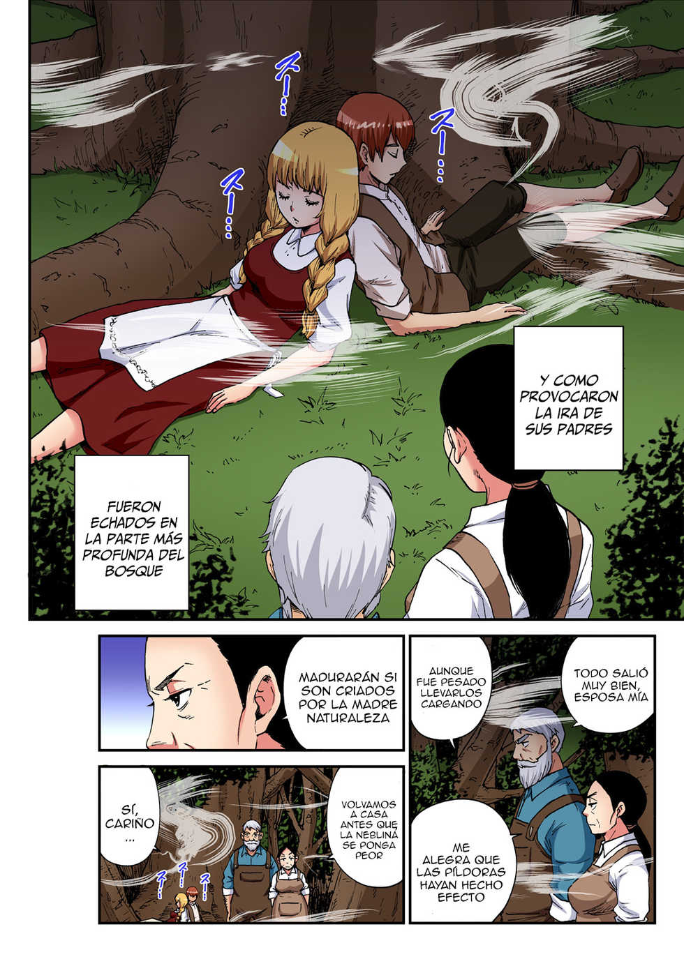 [Pirontan] Otona no Douwa ~ Hansel & Gretel (Gaticomi Vol. 100) [Spanish] [Lanerte] - Page 3