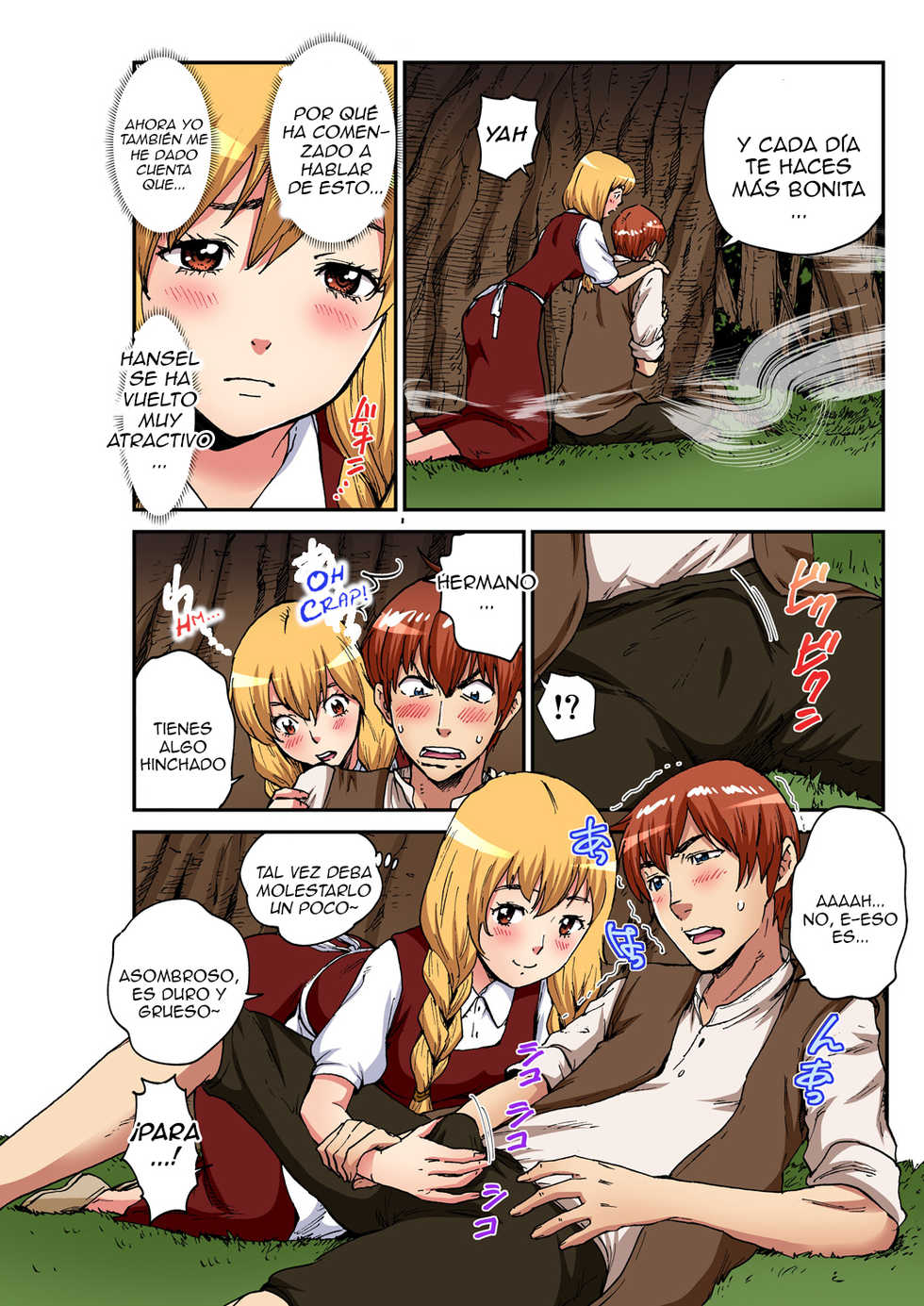 [Pirontan] Otona no Douwa ~ Hansel & Gretel (Gaticomi Vol. 100) [Spanish] [Lanerte] - Page 7