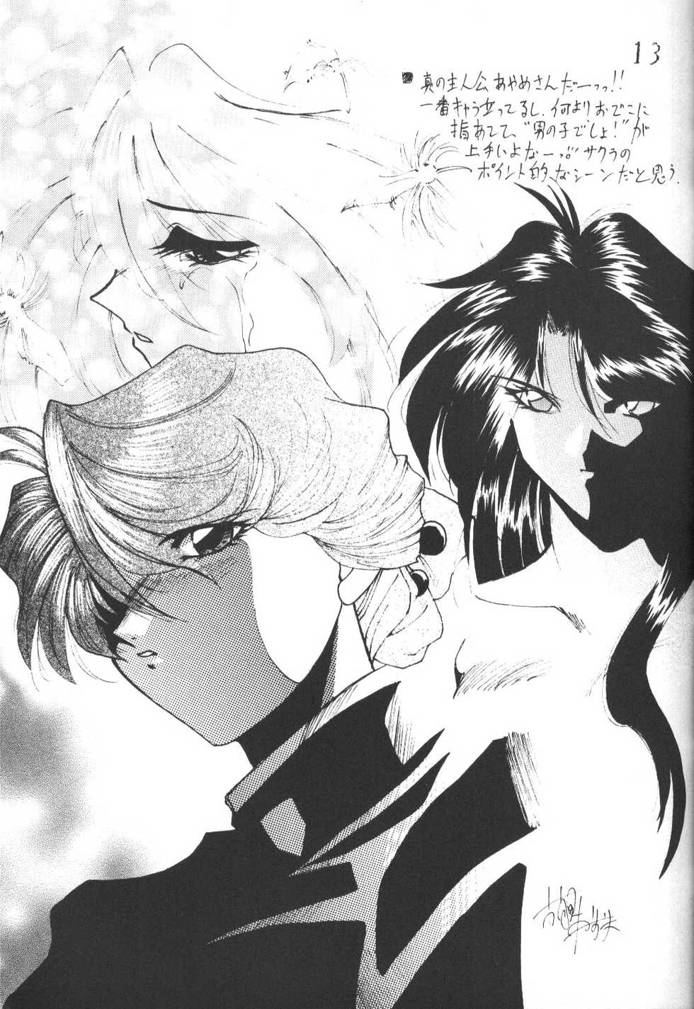 [BLACK WORDS (Kurogishi Kazeoki, Kusunomi Kazuma)] Sakura Taisen - Hanazaku Otome (Sakura Taisen, King of Fighters) - Page 12