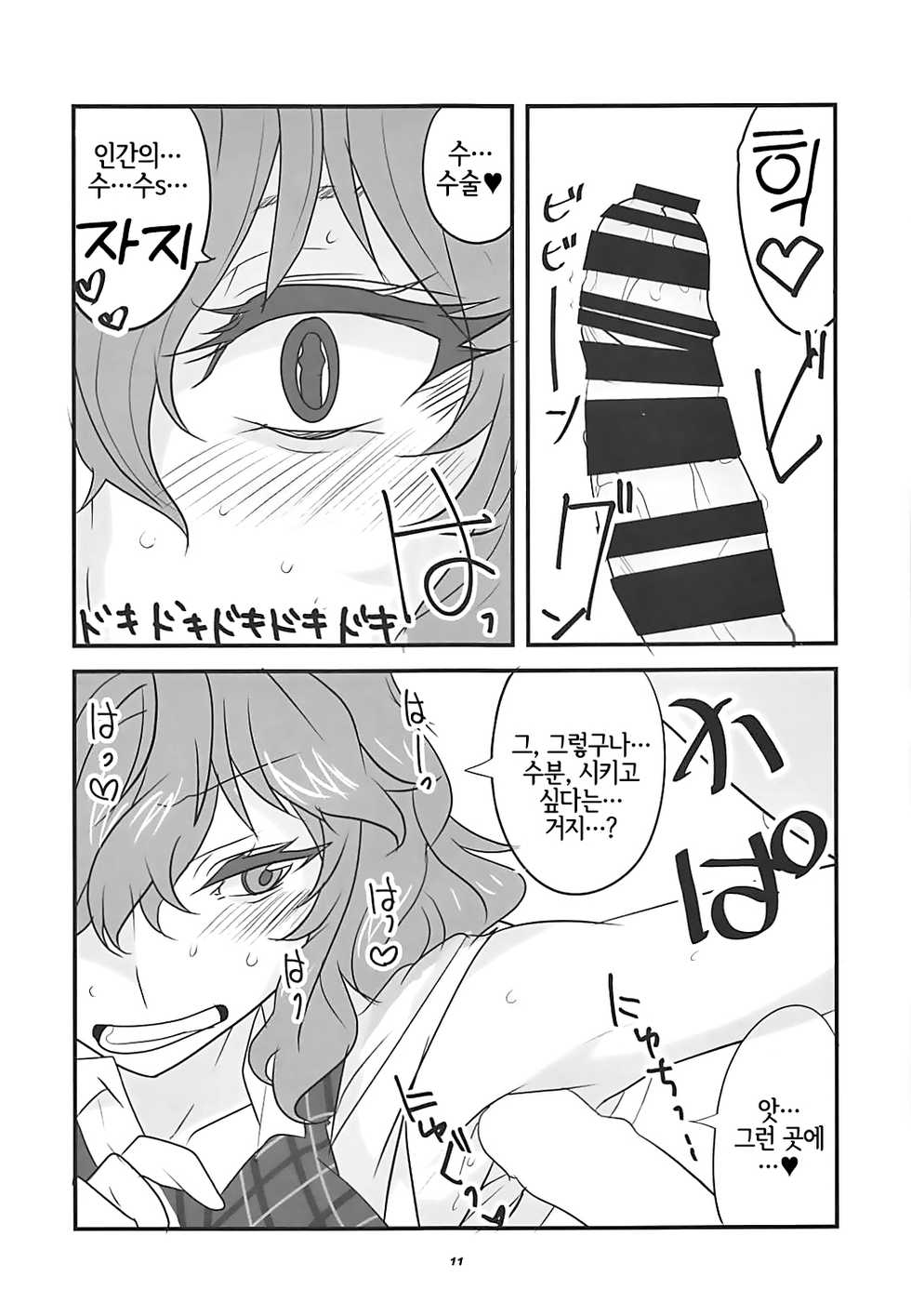 (Shuuki Reitaisai 3) [BlueMage (Aoi Manabu)] Himawari no Fragrance | 해바라기의 프레이그런스 (Touhou Project) [Korean] [LWND] - Page 10