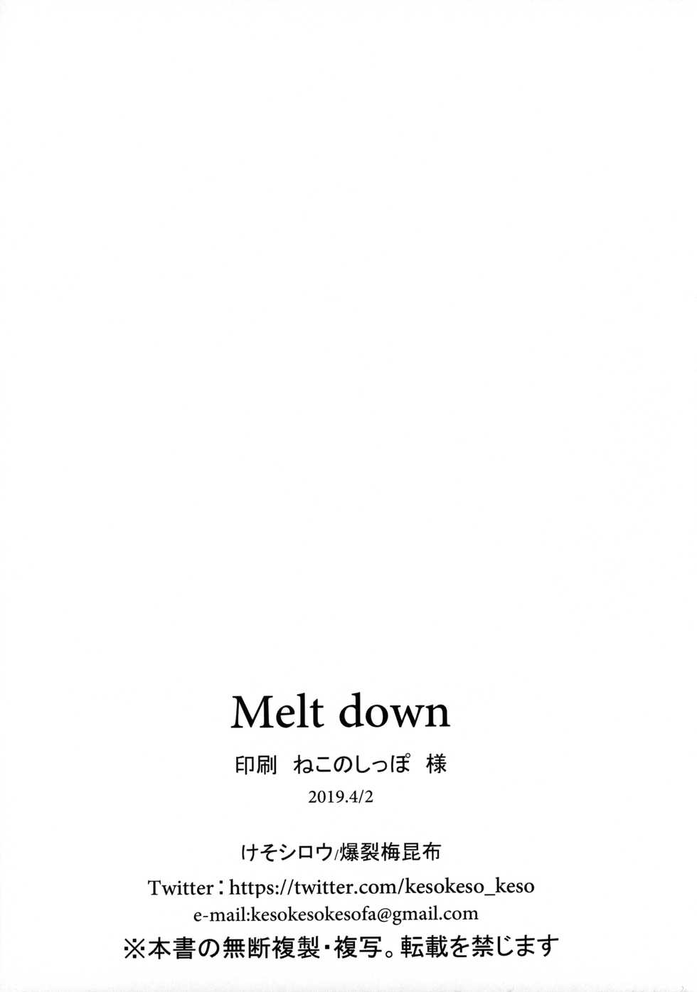 [Bakuretsu Umekonbu (Keso Shirou)] Melt down (Fate/Grand Order) [English] [Melty Scans] [2019-04-02] - Page 20