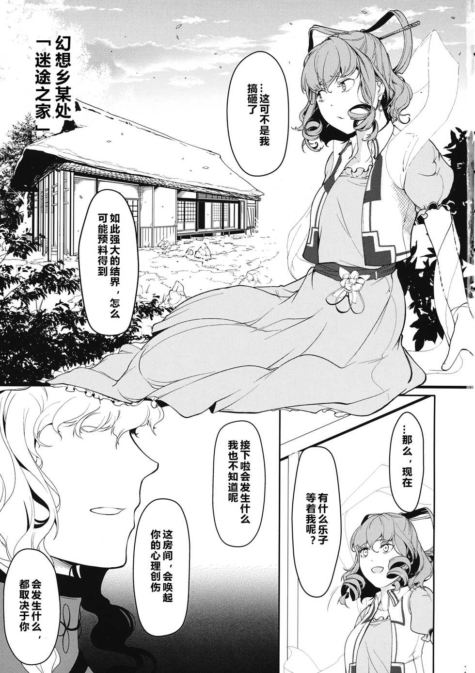 (C97) [Flying Bear (Hiyou)] Reverse Damage (Touhou Project) [Chinese] [17个人汉化] - Page 2