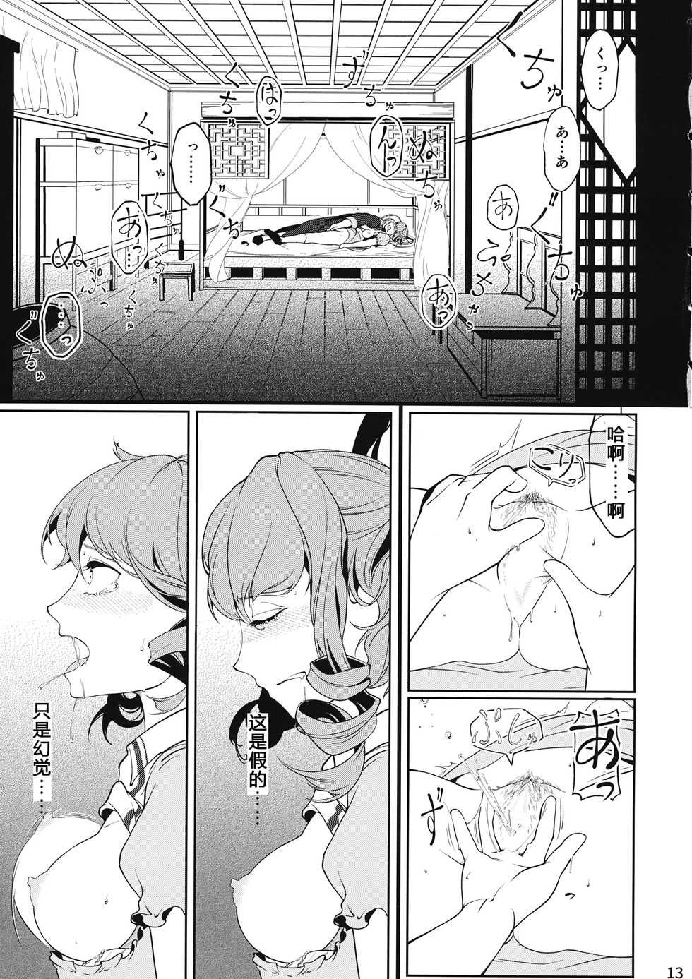 (C97) [Flying Bear (Hiyou)] Reverse Damage (Touhou Project) [Chinese] [17个人汉化] - Page 12