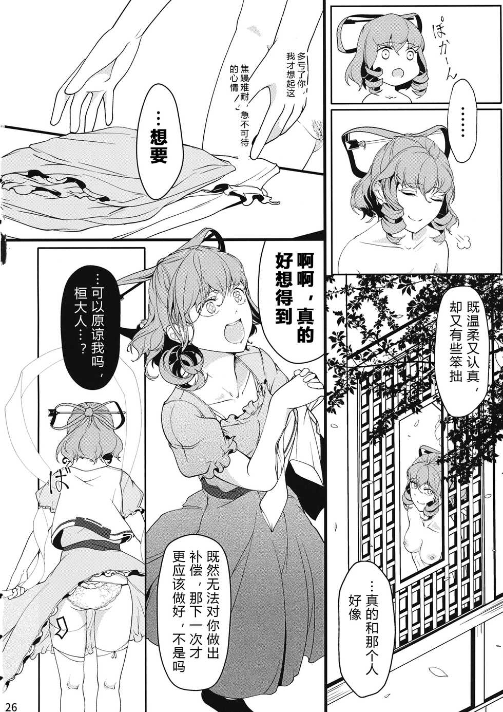 (C97) [Flying Bear (Hiyou)] Reverse Damage (Touhou Project) [Chinese] [17个人汉化] - Page 25
