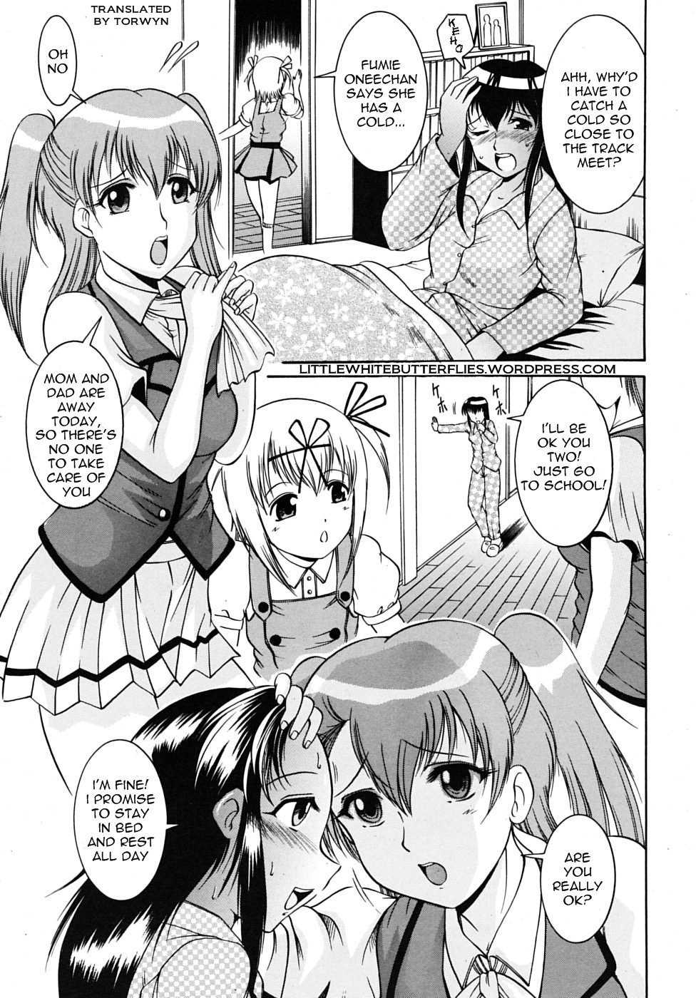 [Kizuka Eiji] Bound Sisters [English] =LWB= - Page 1