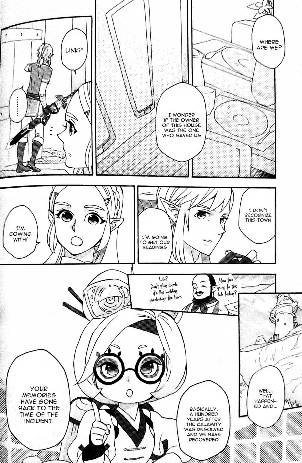 (ALL STAR 9) [CURSOR (Satou)] Ashita no Watashi-tachi (The Legend of Zelda) [English] [constantly] - Page 7