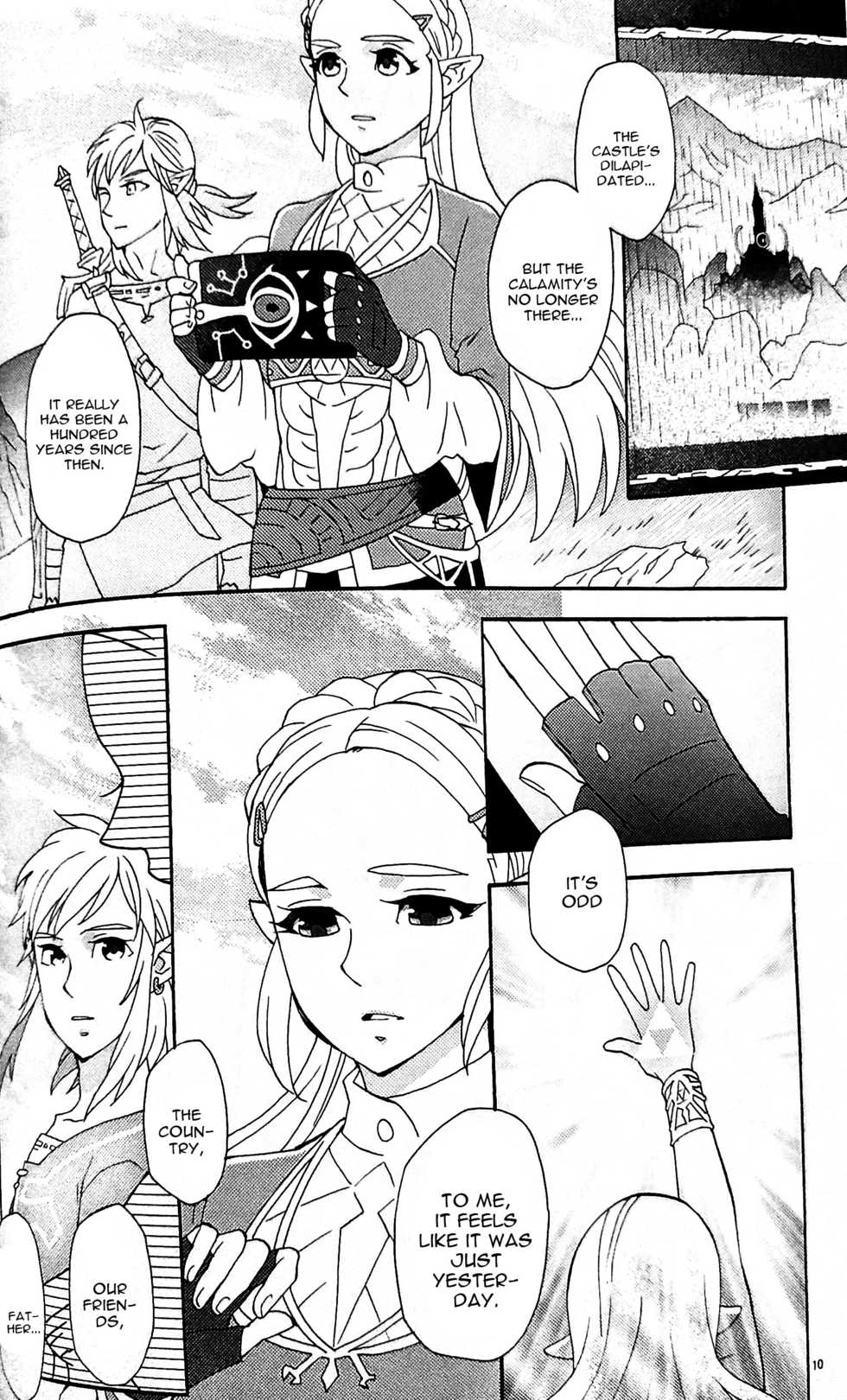 (ALL STAR 9) [CURSOR (Satou)] Ashita no Watashi-tachi (The Legend of Zelda) [English] [constantly] - Page 9