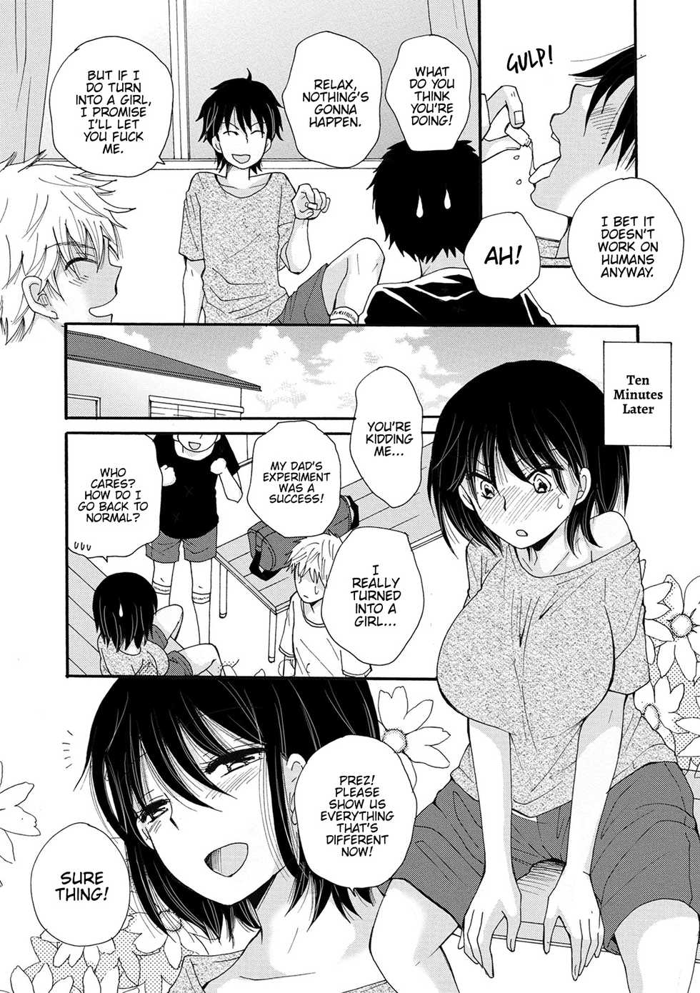 [Anthology] WEB Ban Mesuiki!! Nyotaika Yuugi Vol. 04 [English] {Hennojin} - Page 36