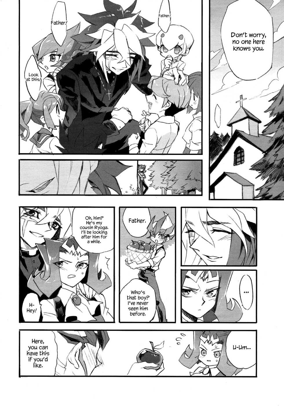 (Sennen Battle Phase 6) [SkyPlant (Kogane Usagi)] Ore no Haka no Mae de Nakanaide kure (Yu-Gi-Oh! ZEXAL) [English] {Hennojin} - Page 17