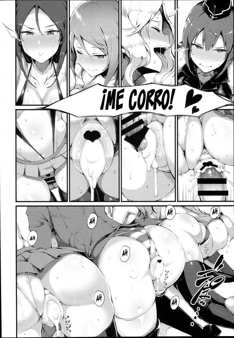(C93) [Selvage Fisheries (Uo Denim)] GuP Hside+ (Girls und Panzer) [Spanish] [AZXTranslations] - Page 15