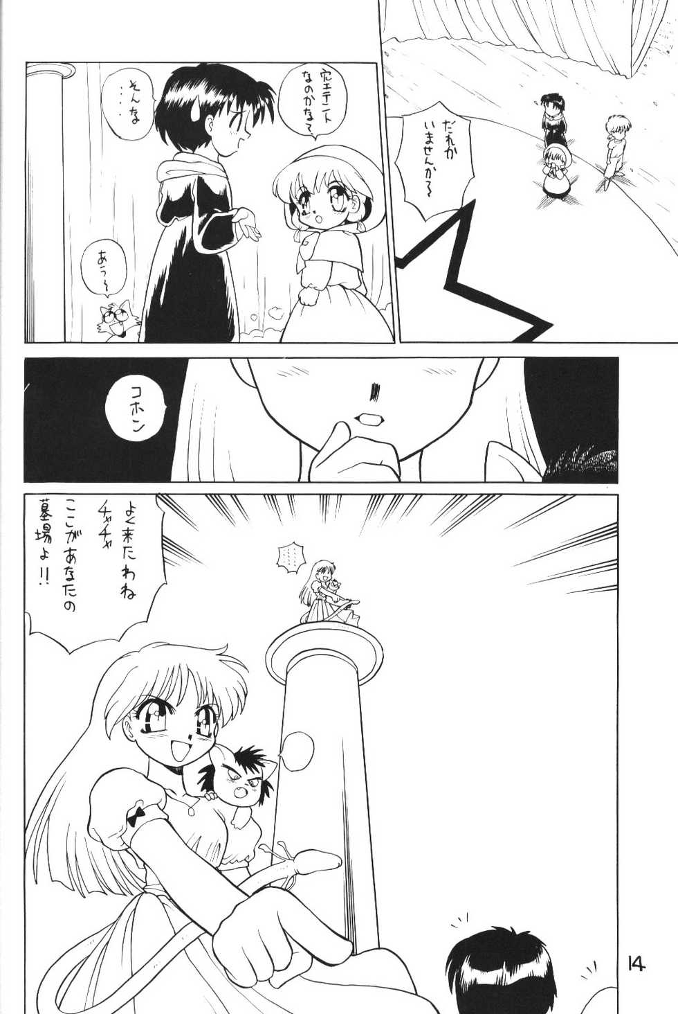 (C47) [Handsome Dan (Various)] Kimiiro Omoi 2 (Akazukin Cha Cha) - Page 13