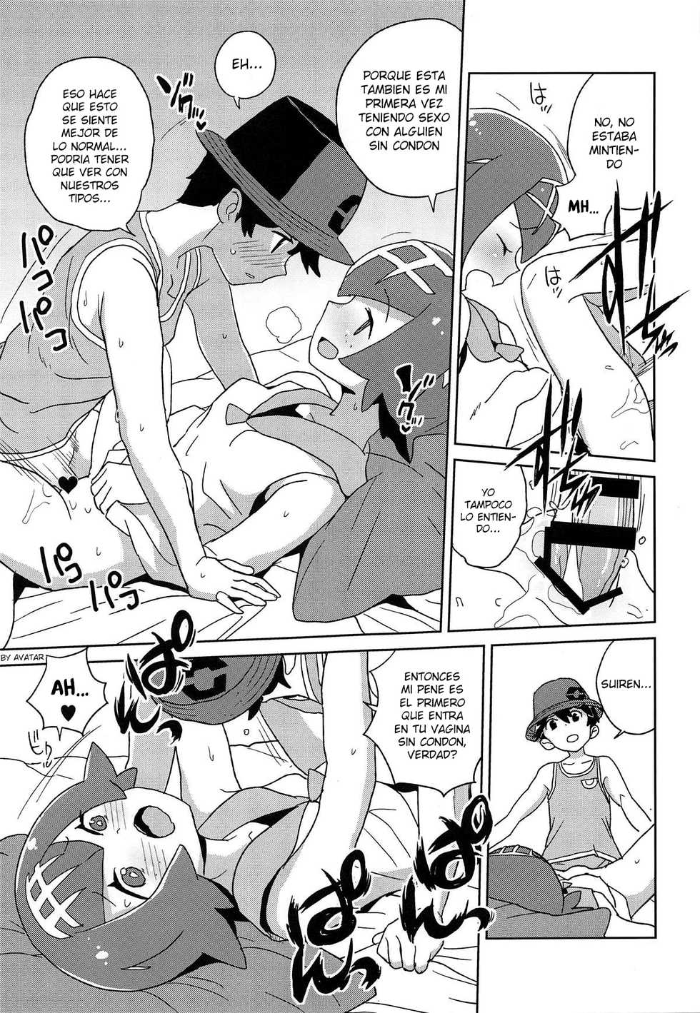 (Puniket 39) [Zenra Restaurant (Heriyama)] Ayamatte yo Suiren-chan (Pokémon Sun and Moon) [Spanish] [Avatar-kun] - Page 10