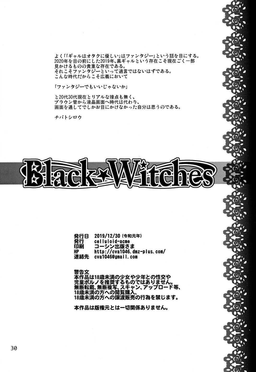 (C97) [CELLULOID-ACME (Chiba Toshirou)] Black Witches 3 [English] =TLL + mrwayne= - Page 29