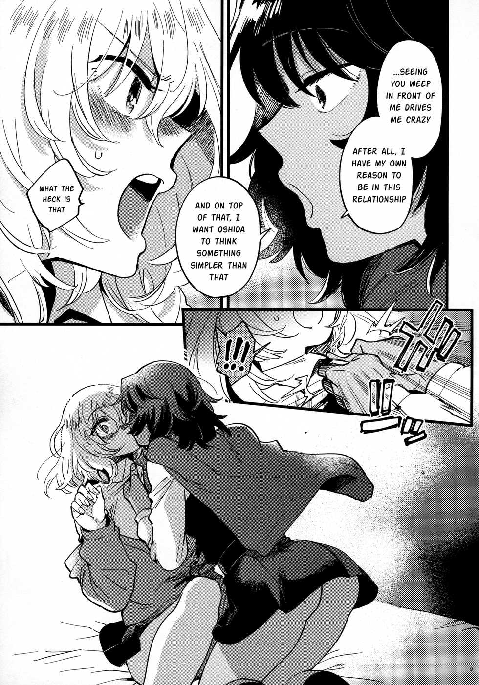 (C97) [Sonotaozey (Yukataro)] ANDO/OSHIDA,motto Nakayoku! (Girls und Panzer) [English] [Kurineko] - Page 8