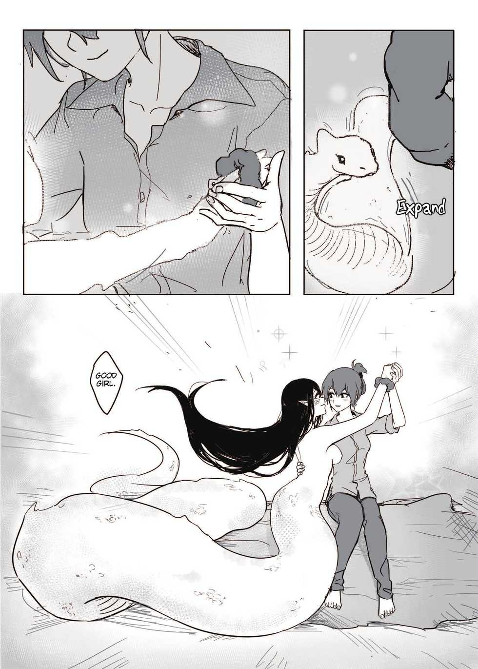 [Kudamonoichizu (Muzi)] How to SEX with Snake Girl [English] [Uselessbian Translations] [Digital] - Page 7