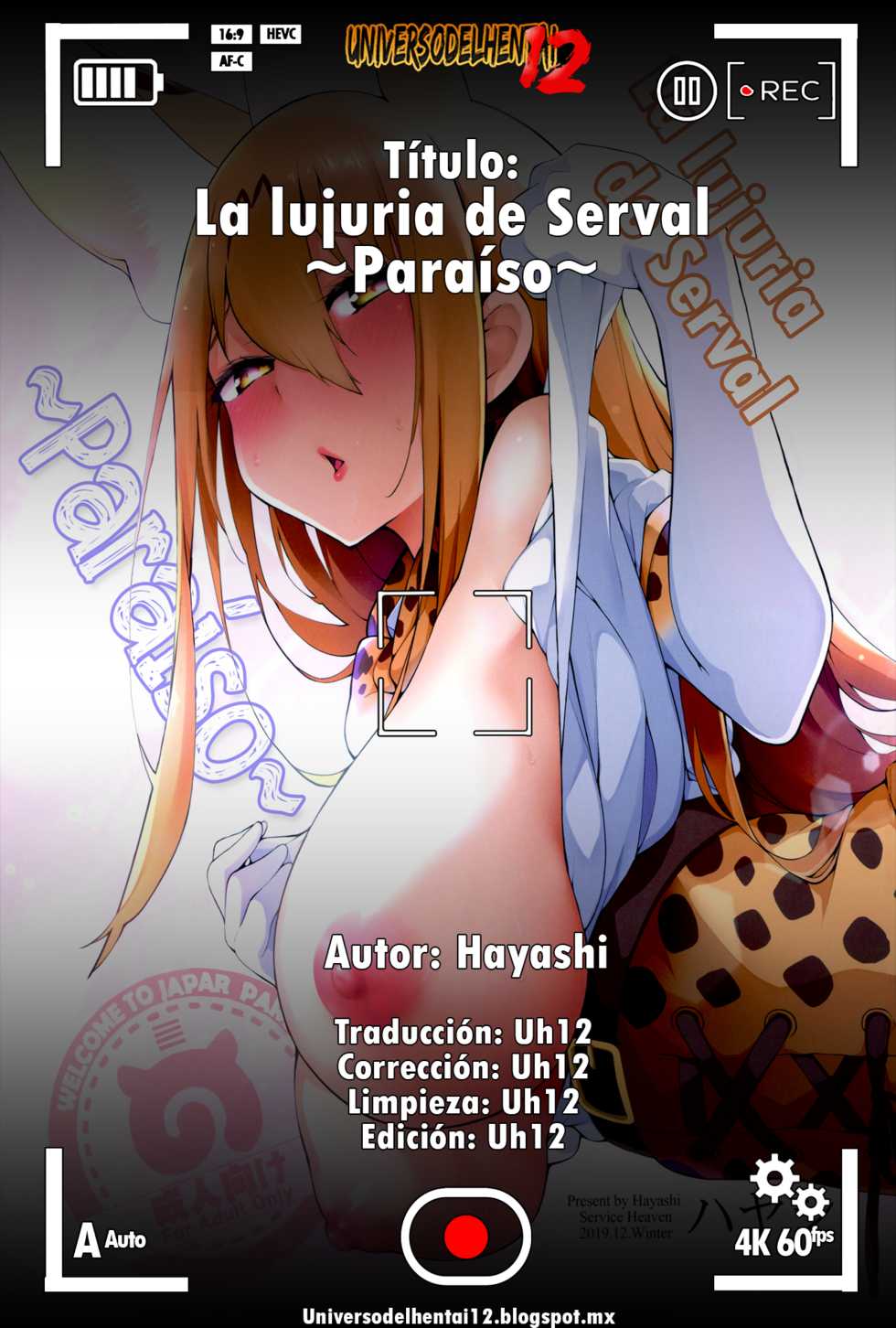 (C97) [Service Heaven (Hayashi)] Miwaku no Serval Nee-san ~Paradise~ | La lujuria de Serval ~Paraíso~ (Kemono Friends) [Spanish] [UH12] - Page 27