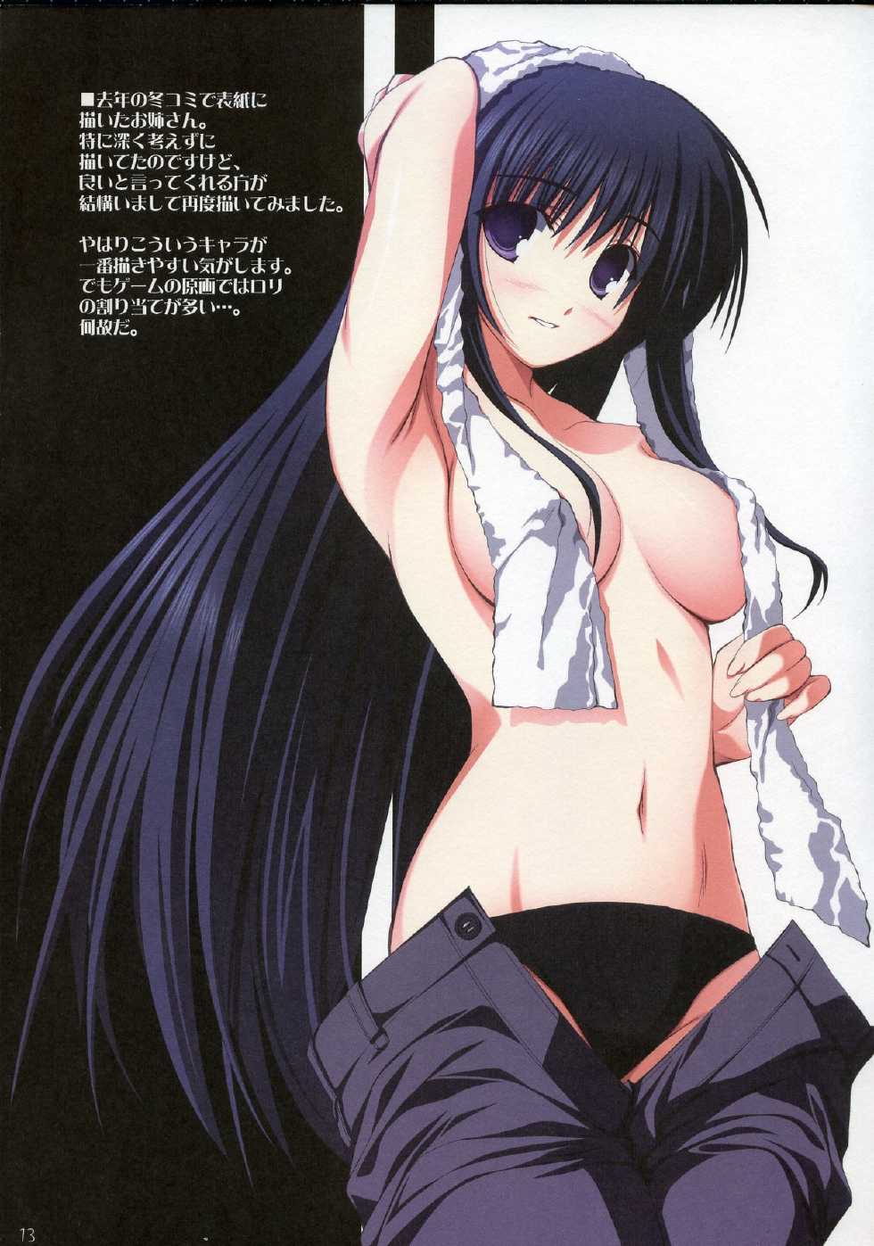 (C73) [RADIANT (Yuuki Makoto)] Tama-nee no Nanika(Kari) (ToHeart 2) - Page 13