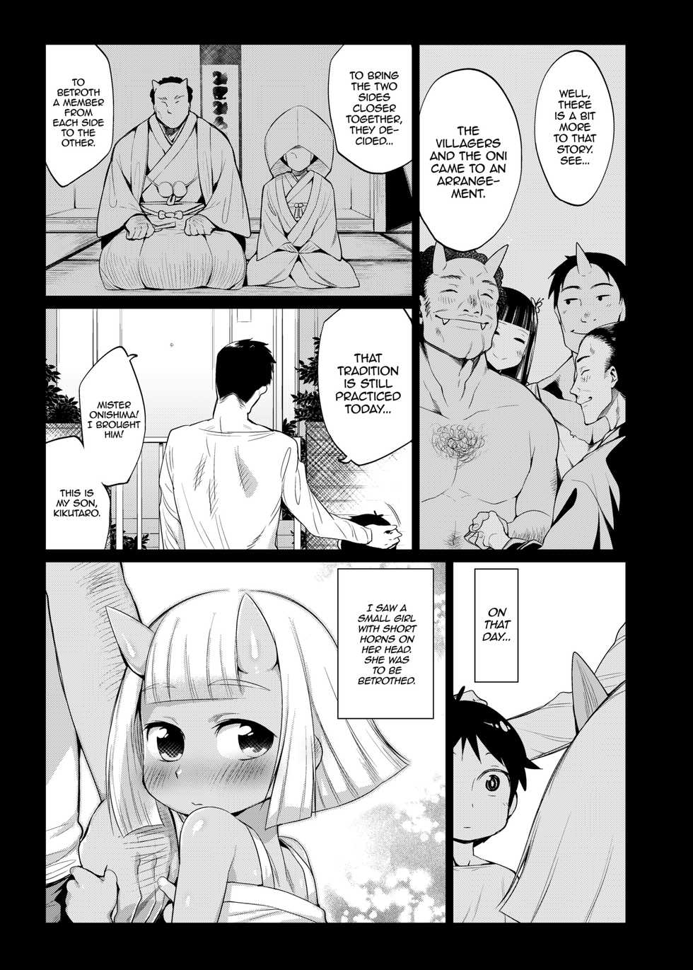 [Mizone] Onigashima no Iinazuke | Oni Bride ~My Fiancée from the Oni Island~ [English] {2d-market.com} [Decensored] [Digital] - Page 9