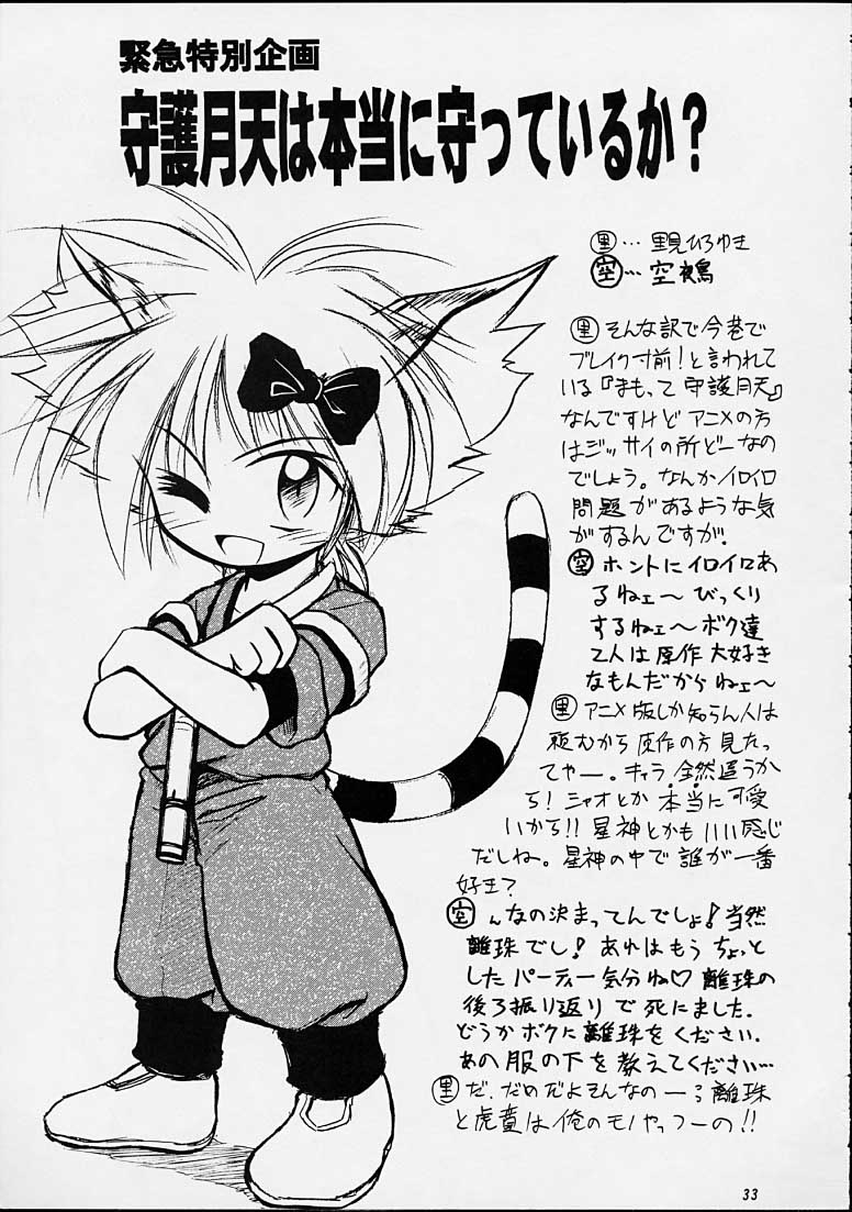 (C55) [Riroland (Kuuya,  Satomi Hiroyuki)] Chanto Chanto no Rinshan Kaihou! (Mamotte Shugogetten, Sorcerous Stabber Orphen) - Page 32