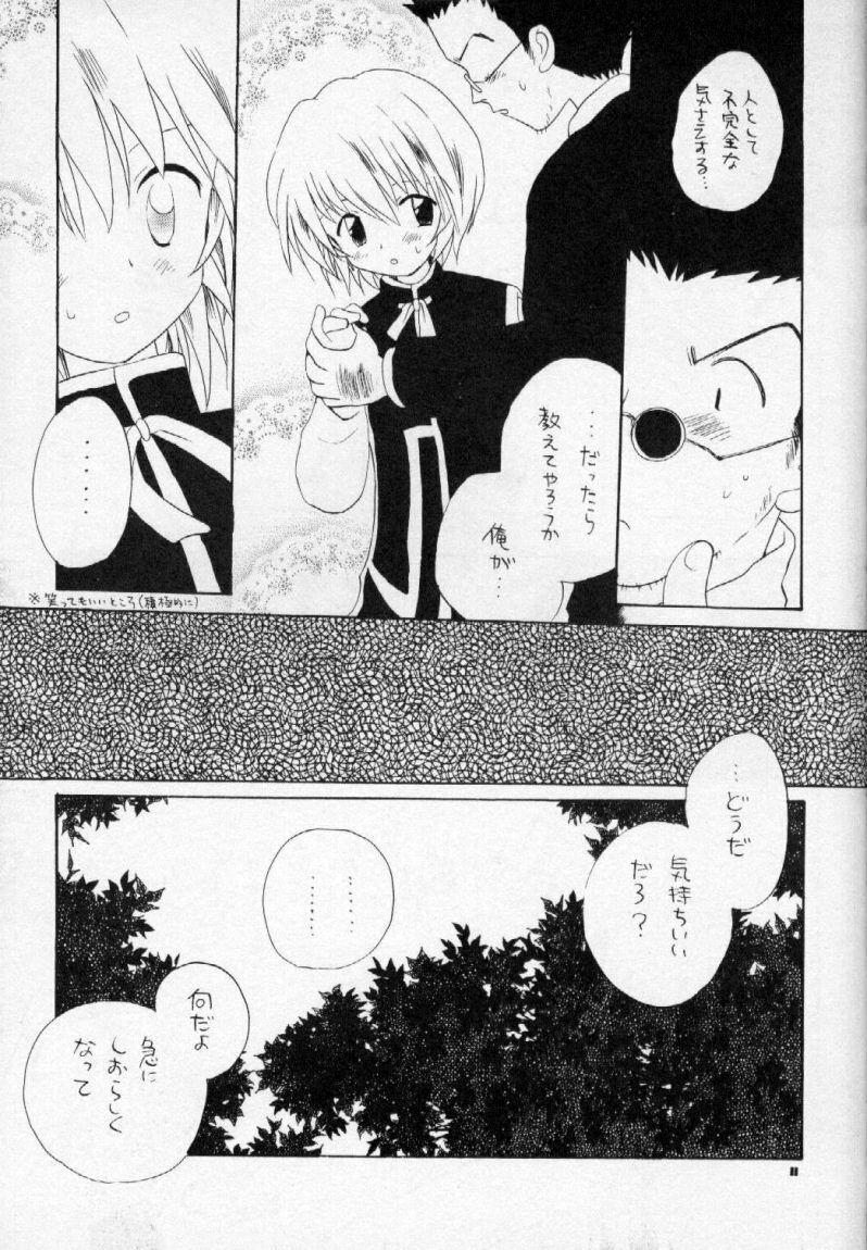 (C57) [KuruGuru DNA (Hoshiai Hilo)] Seifukuyoku no Kosui wa Michite (Hunter x Hunter) - Page 12