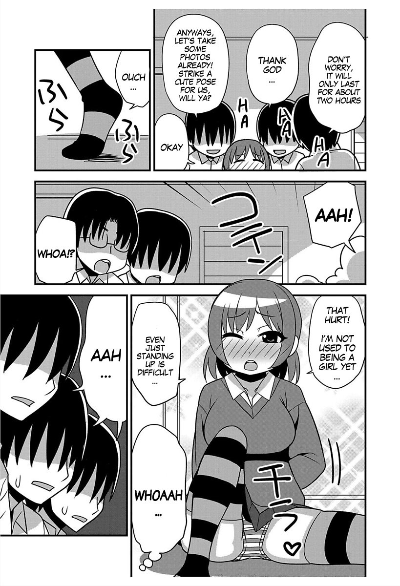 [Sanada] Mankenbu no Aoba-chan | Aoba-chan From the Manga Club (Nyotaika! Monogatari 6) [English] [gender.tf] [Digital] - Page 9