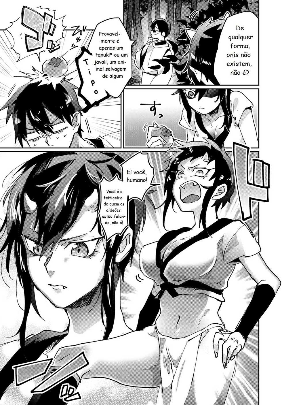 [Takahashi Takashi] Shunjou Oni Musume | Lusty Oni Girl (COMIC Anthurium 2019-06) [Portuguese-BR] [Guaxinim] [Digital] - Page 3