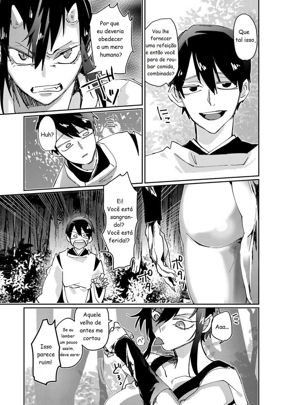 [Takahashi Takashi] Shunjou Oni Musume | Lusty Oni Girl (COMIC Anthurium 2019-06) [Portuguese-BR] [Guaxinim] [Digital] - Page 5