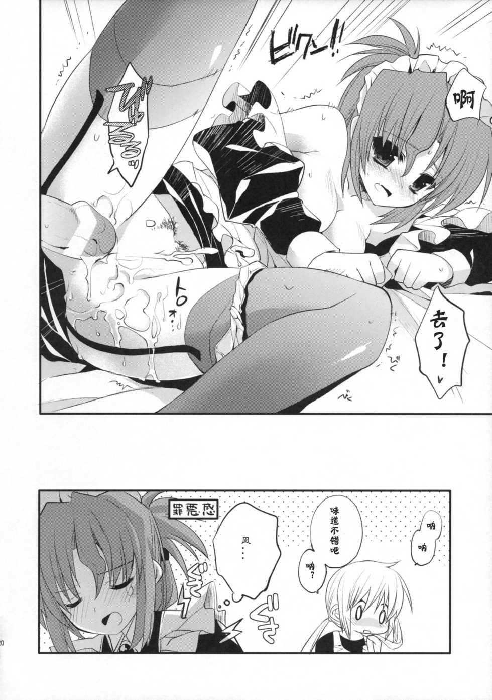 (C76) [ARESTICA, D.N.A.Lab. (Ariko Youichi, Miyasu Risa)] BLOOMING FLOWER (Hayate no Gotoku!) [Chinese] [神风汉化组] - Page 17