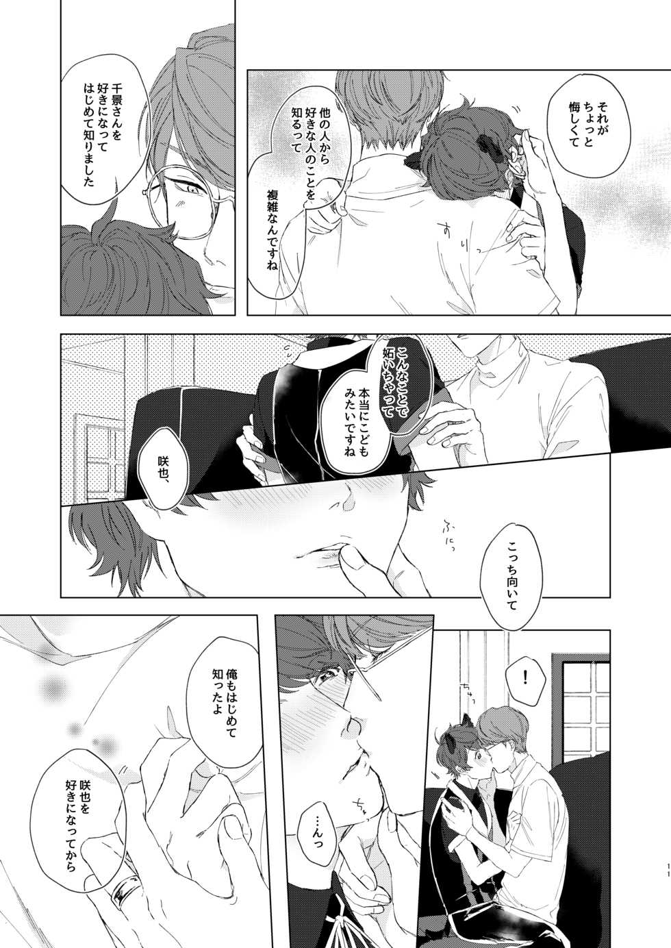 [capriccioso (Actus)] Chikage-san wa Neko ga o Suki!? (A3!) [Digital] - Page 10