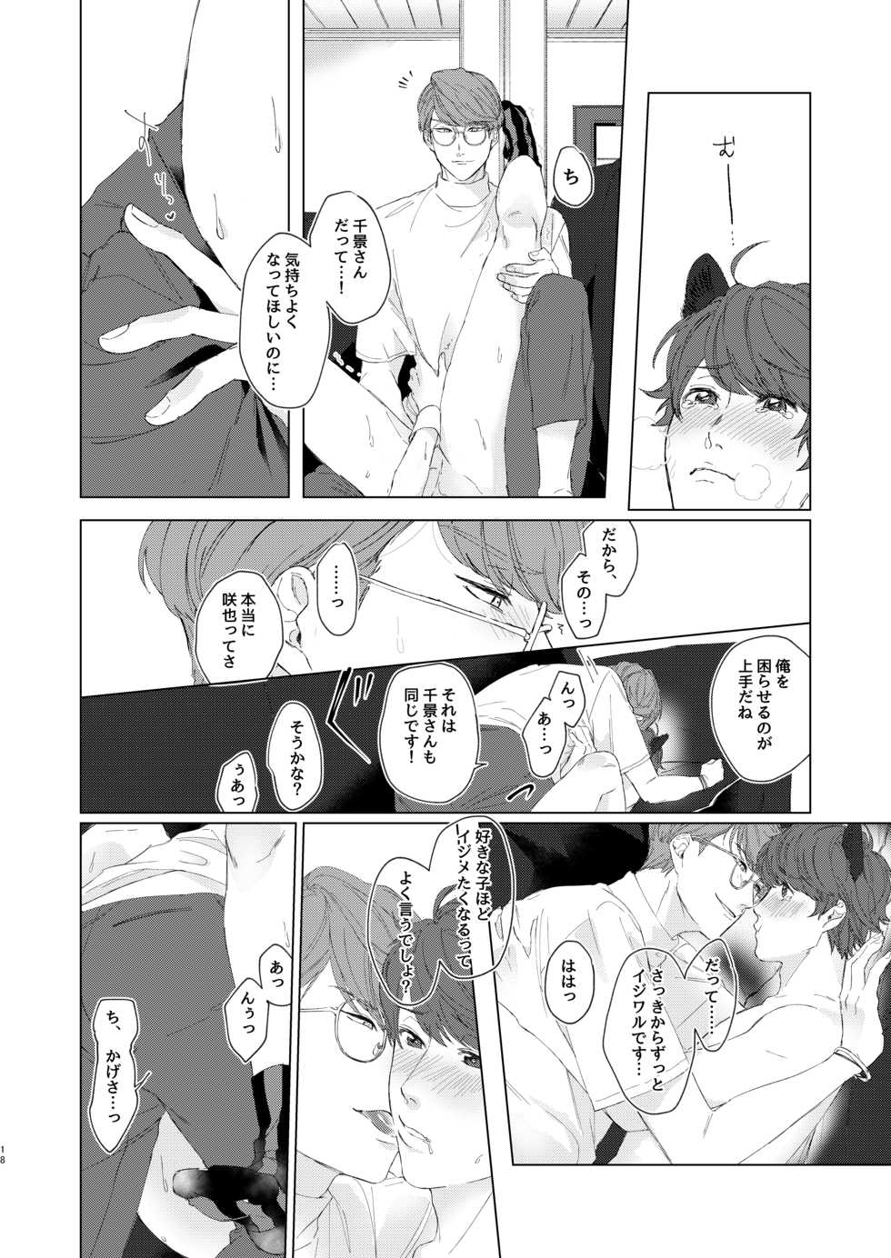[capriccioso (Actus)] Chikage-san wa Neko ga o Suki!? (A3!) [Digital] - Page 17