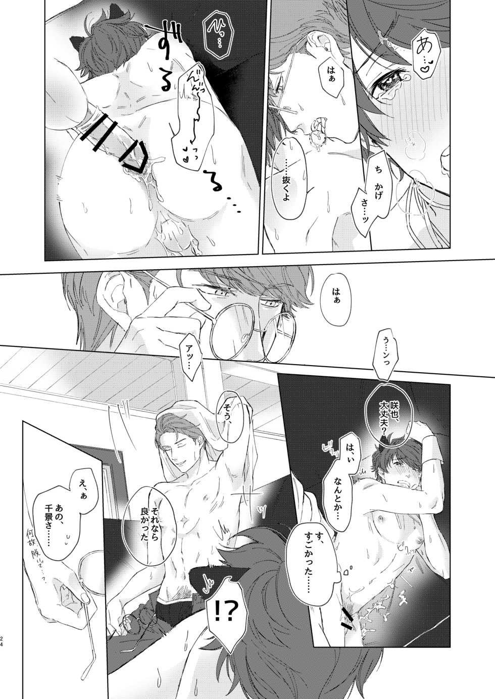 [capriccioso (Actus)] Chikage-san wa Neko ga o Suki!? (A3!) [Digital] - Page 23